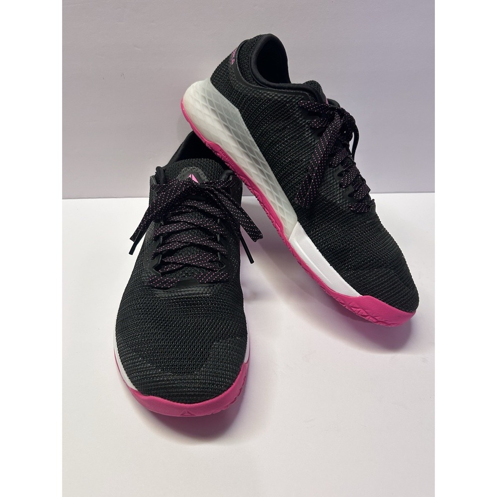 Reebok Nano 9 Women's Size 10 Black Pink Shoes Sneakers Training H00758
